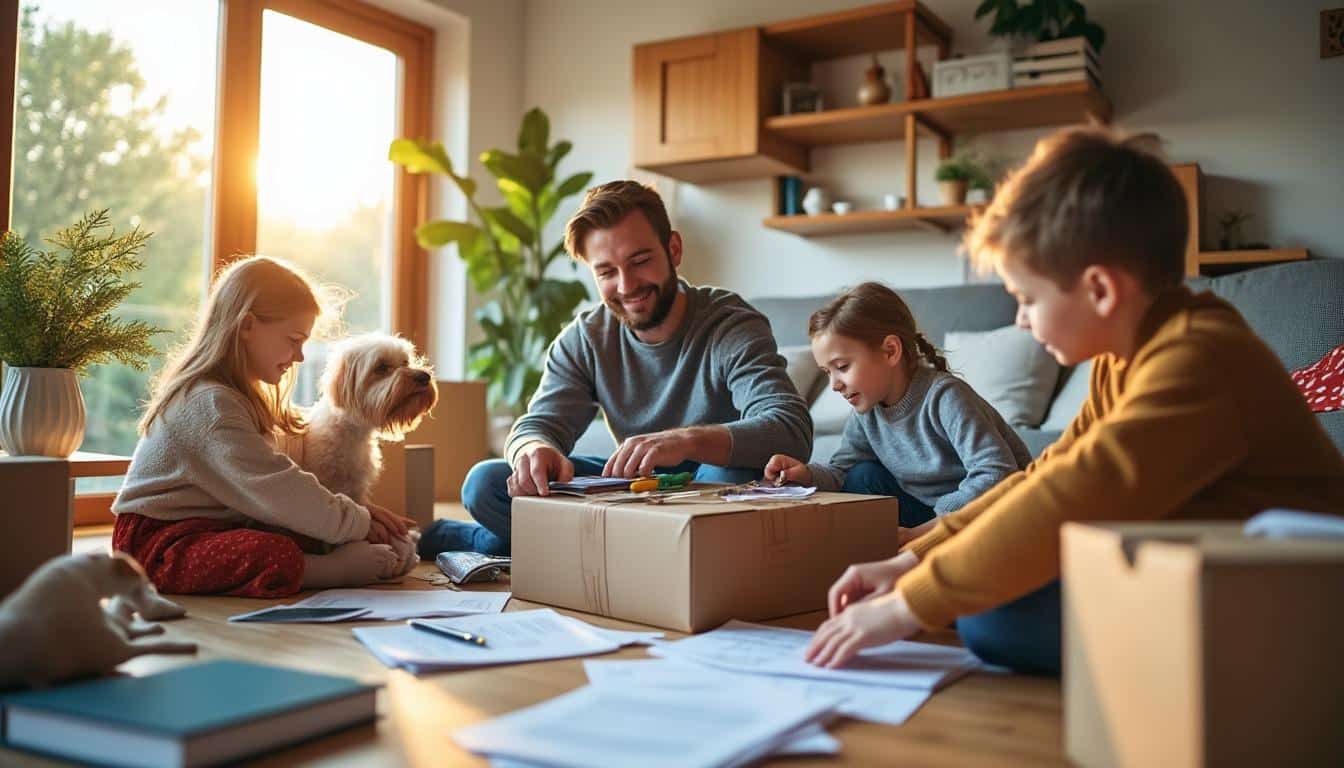 Illustration: Organiser efficacement son déménagement vers le Canada