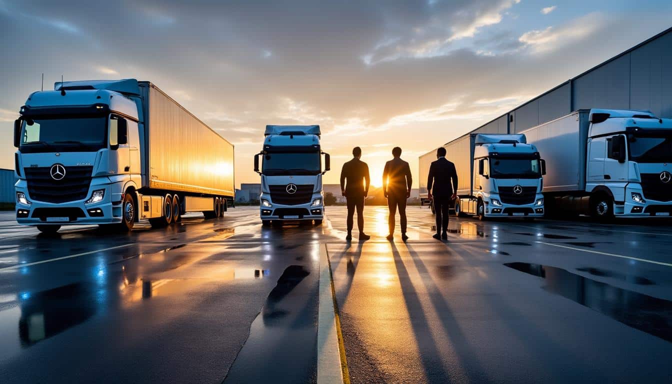 Illustration: Comprendre les dimensions essentielles d’un camion