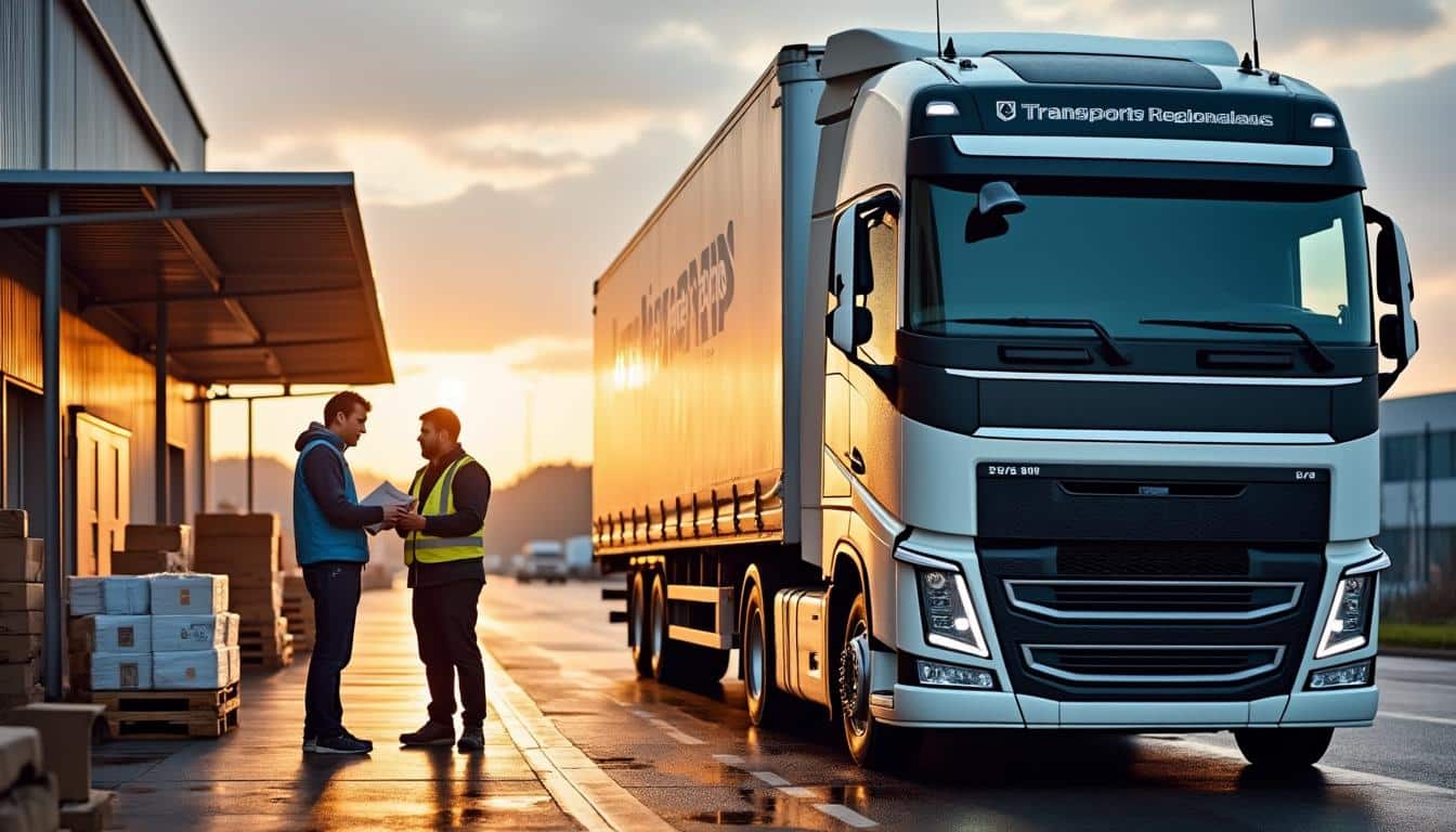 Illustration: Comprendre l’activité et le cadre légal du transport routier local de marchandises
