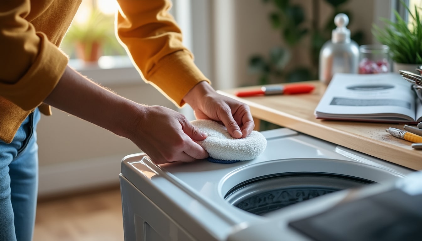 Illustration: Pourquoi il est essentiel de bloquer le tambour d’une machine à laver sans vis de fixation