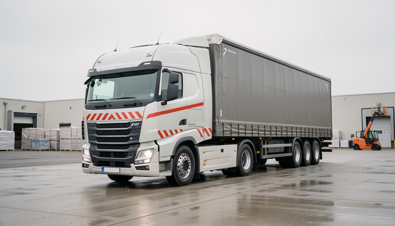 Camion de 33 tonnes : dimensions, charge et usages