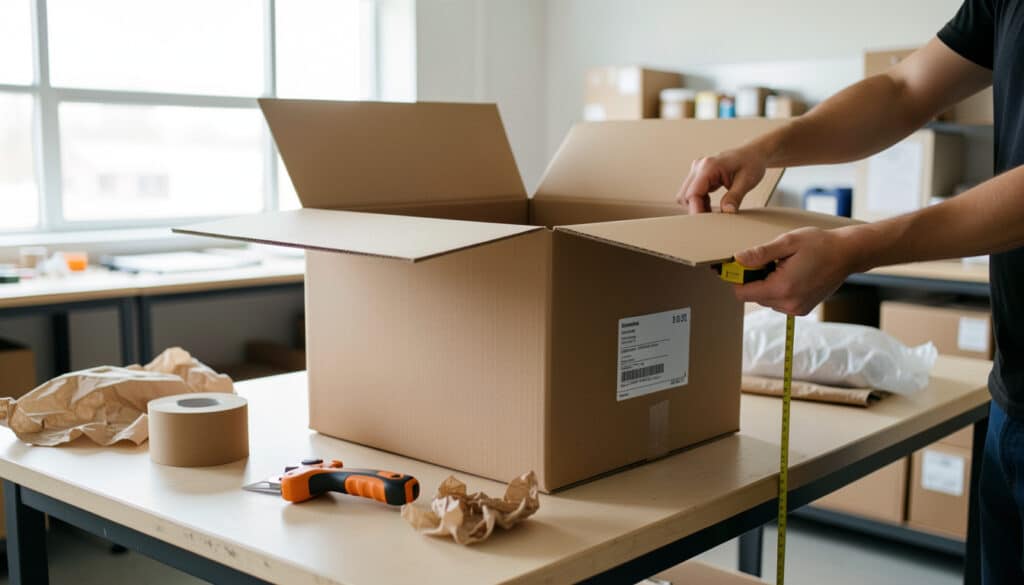 Choisir un carton pour expédier un colis volumineux