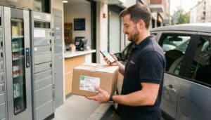 Colis en route vers le point de retrait : signification