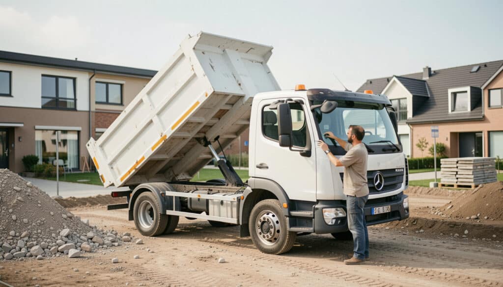 Louer un camion benne de 3,5 t au meilleur prix