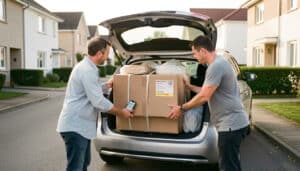 Transport de colis volumineux entre particuliers