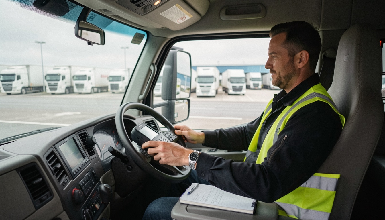 Amplitude de travail d’un chauffeur routier expliquée