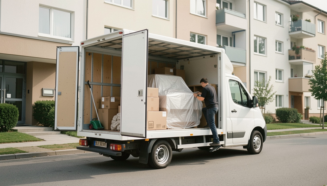 Camion de 20 m³ : volume, chargement et conduite