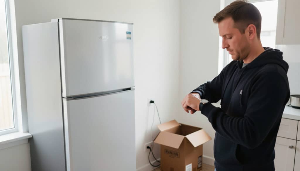 Quand brancher un frigo après transport ou installation