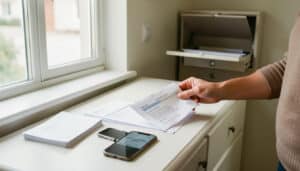 Réexpédition temporaire du courrier pour particulier
