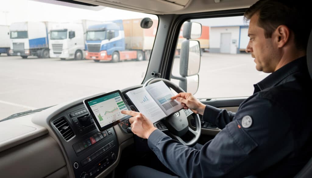 RSE du transport routier en PDF et temps de conduite
