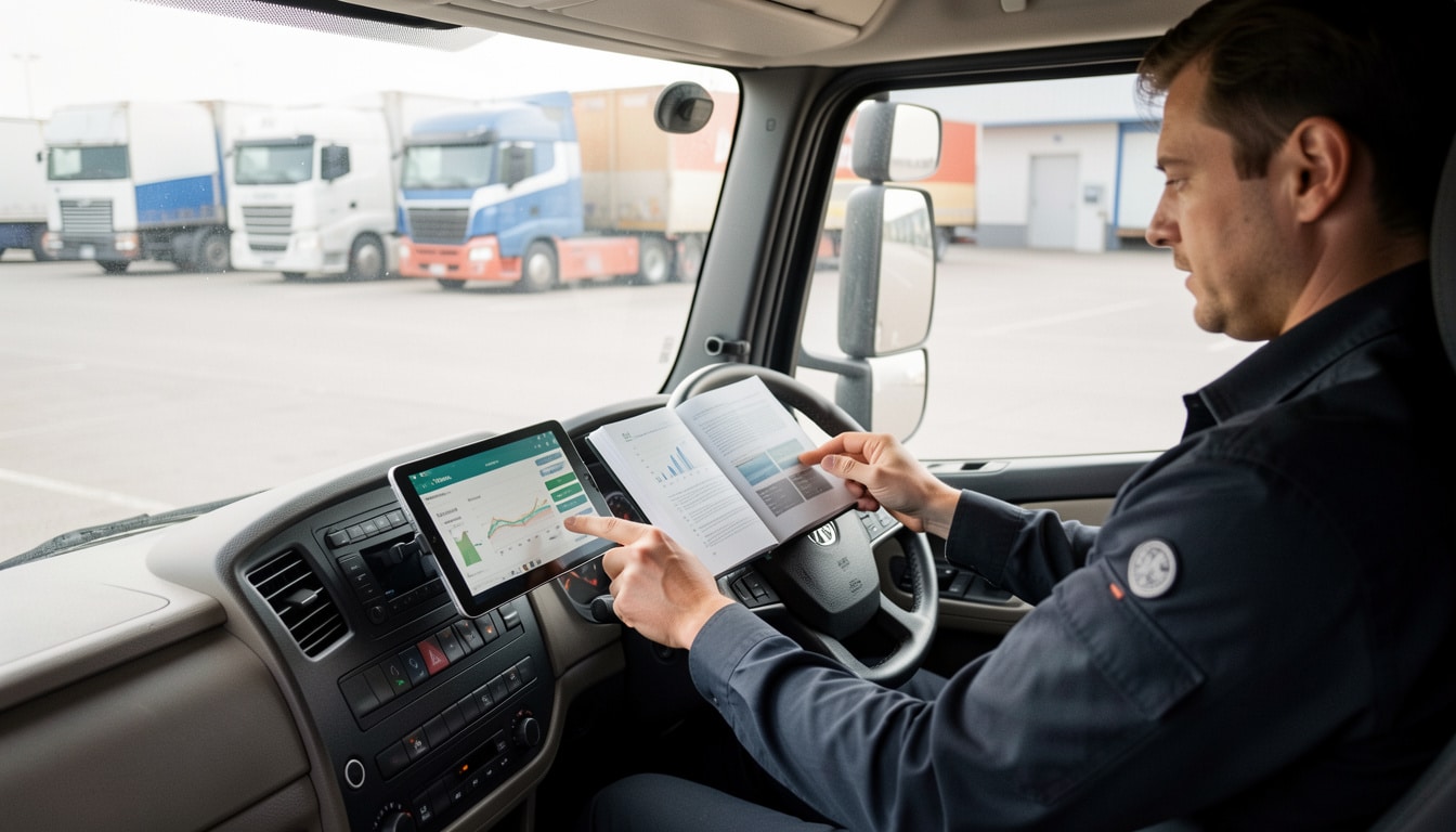 RSE du transport routier en PDF et temps de conduite